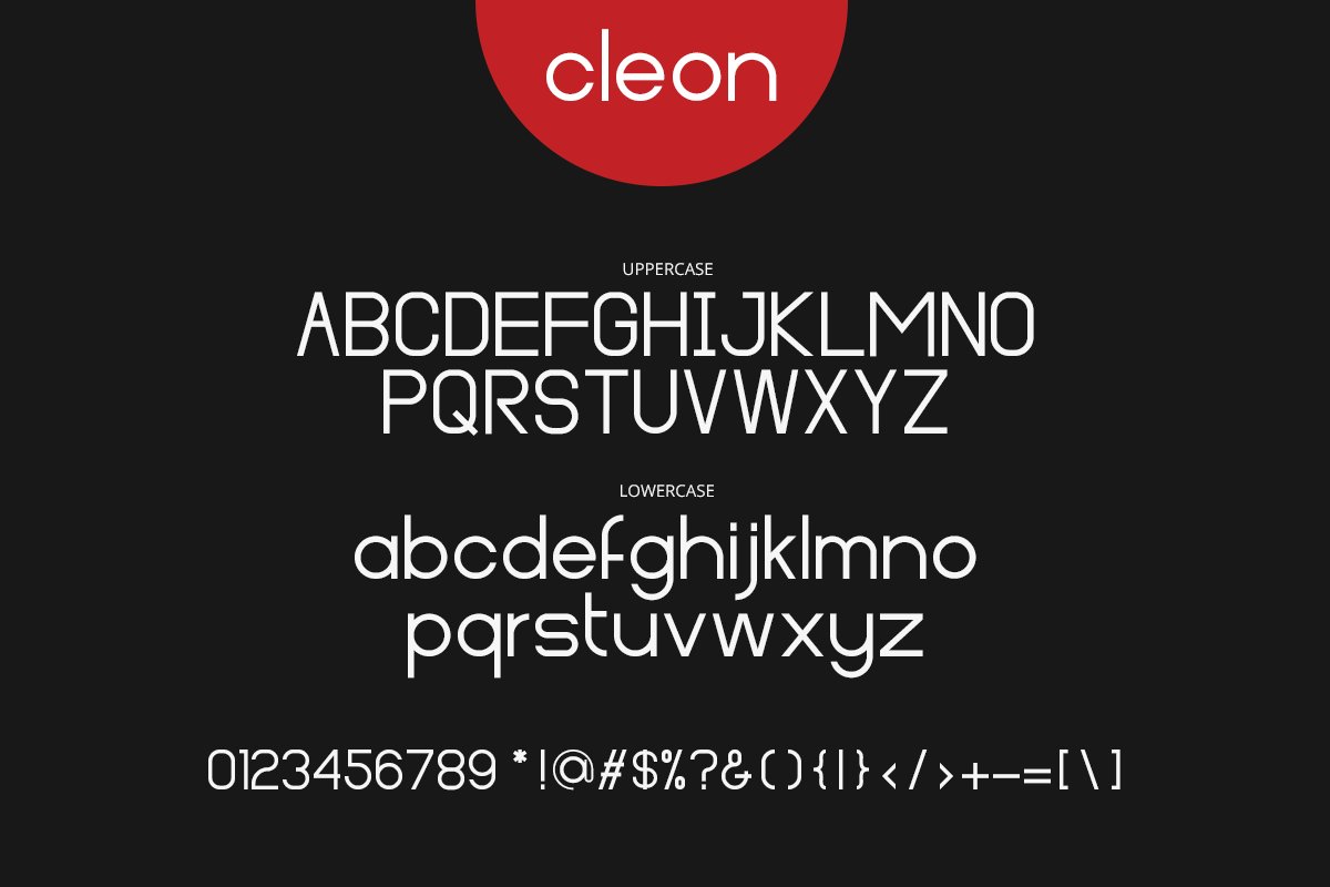 Пример шрифта Cleon #5